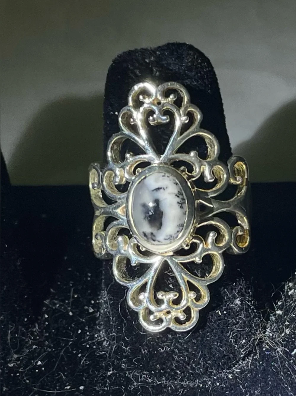 Dendritic opal rang